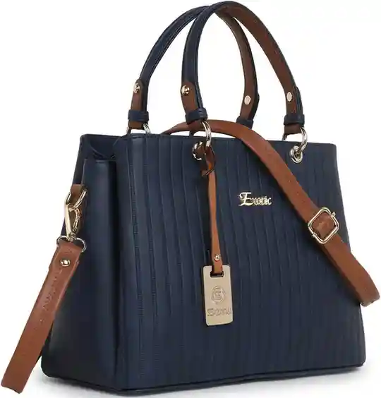 EXOTIC Women's Striped Line Handbag